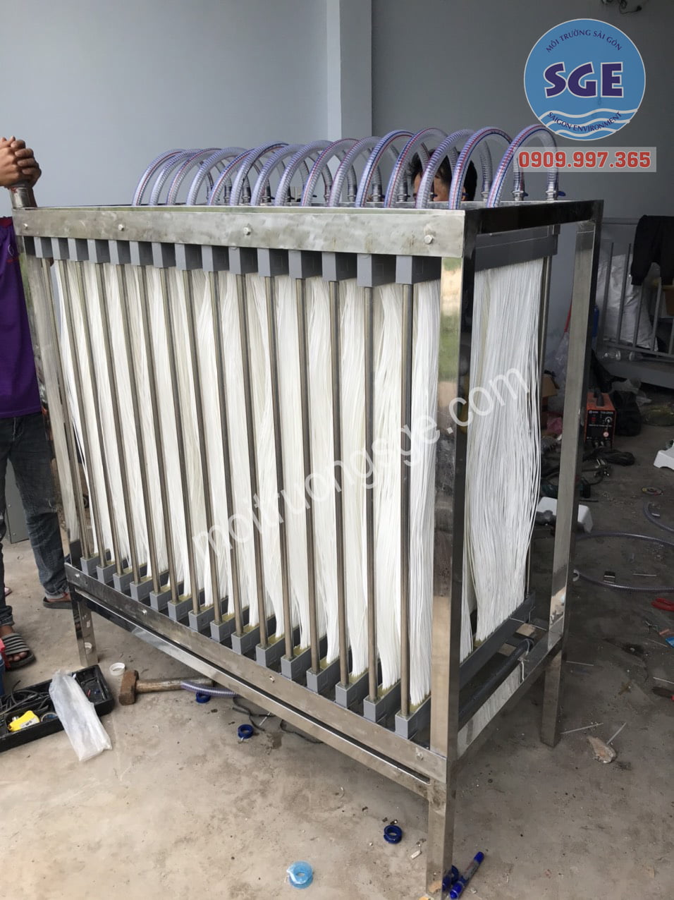 màng lọc mbr công suất nhỏ