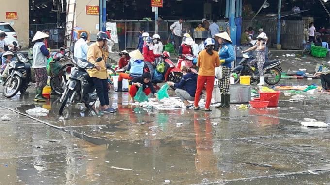 xử lý nước thải chợ