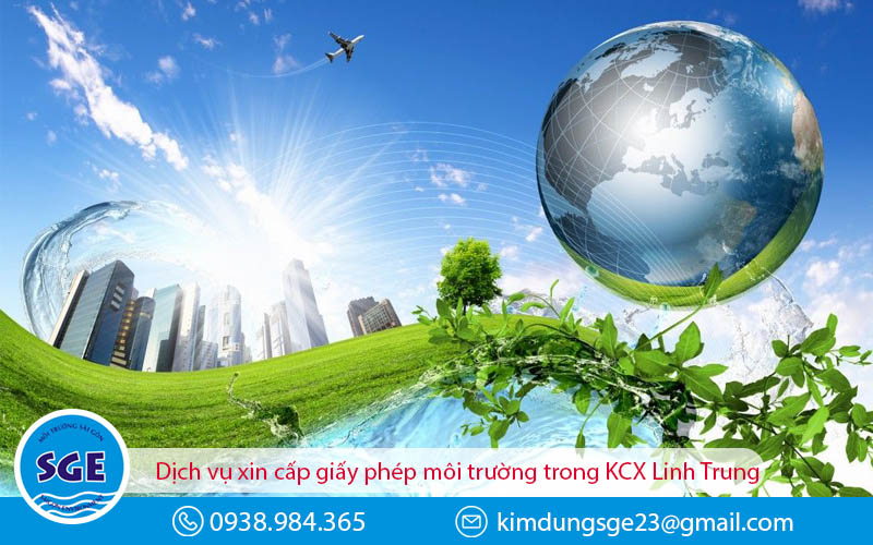 giấy phép môi trường trong KCX Linh Trung