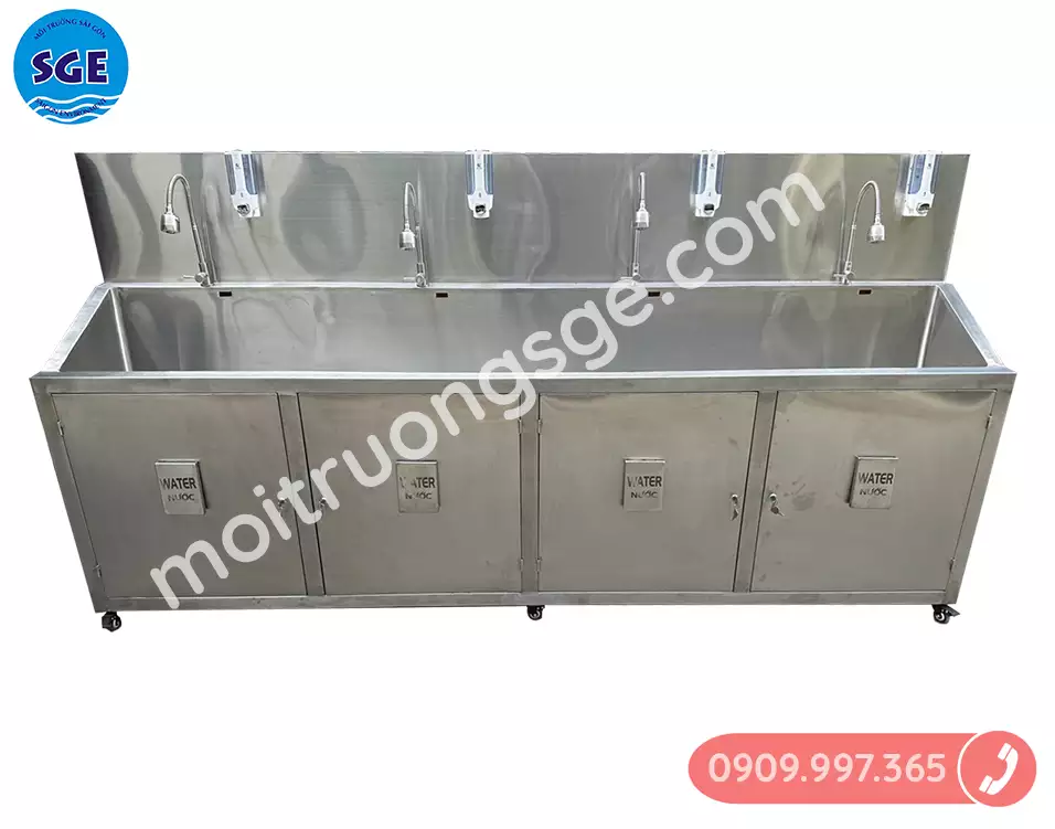 Bồn rửa tay trong phòng mổ phải được làm từ các vật liệu có tính chất đặc biệt