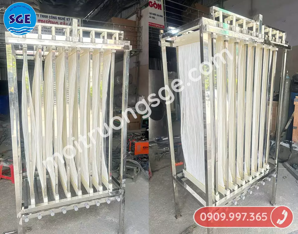 Màng lọc MBR dạng sợi rỗng thường có chi phí đầu tư thấp hơn