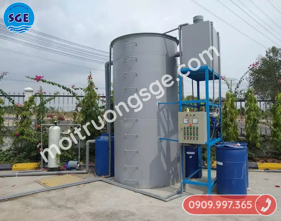 Nhiều công nghệ tiên tiến đang được SGE áp dụng để xử lý nước thải