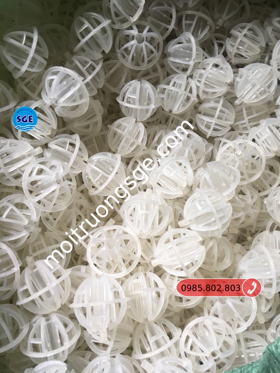 Giá thể vi sinh dạng cầu D50