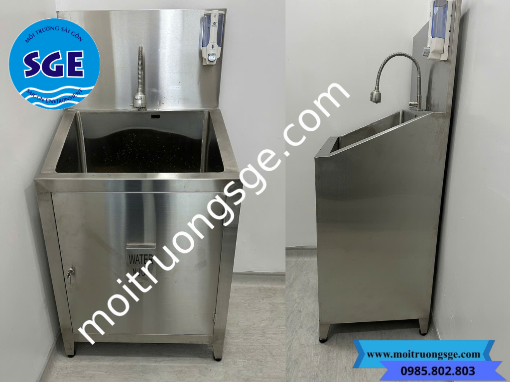 Bồn rửa tay tự động