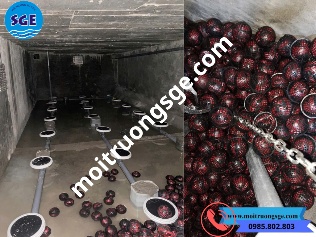 Giá thể vi sinh dạng cầu