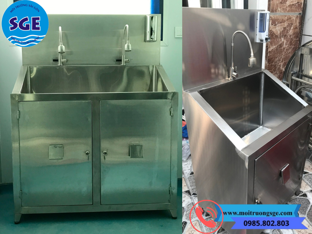 Bồn rửa tay phẫu thuật tiệt trùng