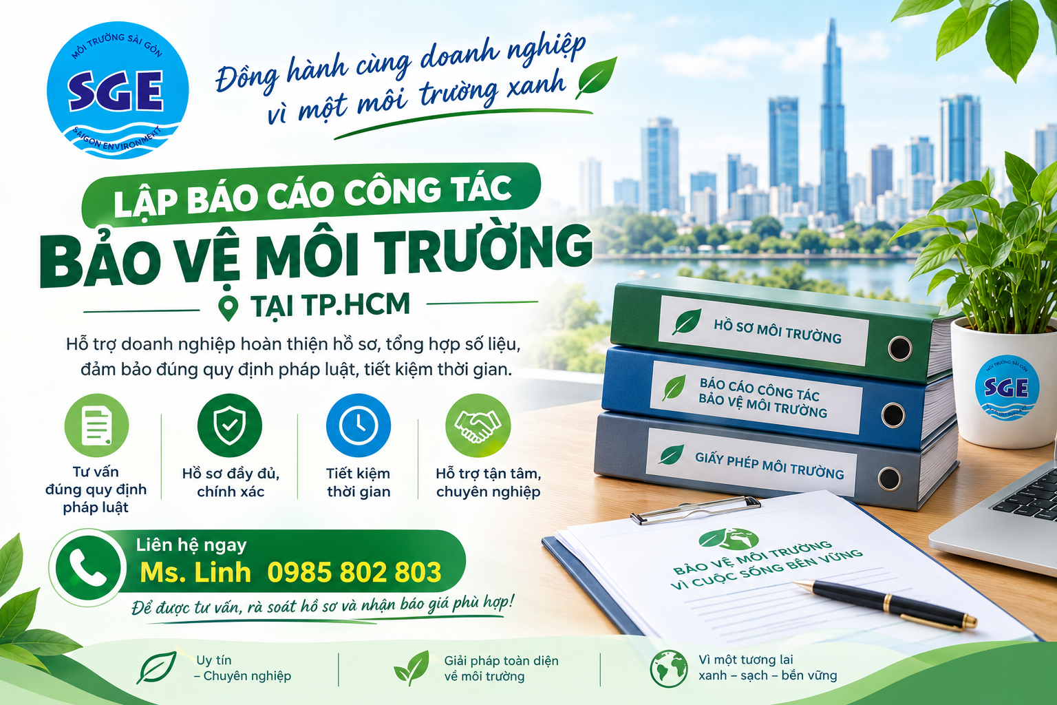 Báo cáo công tác bảo vệ môi trường