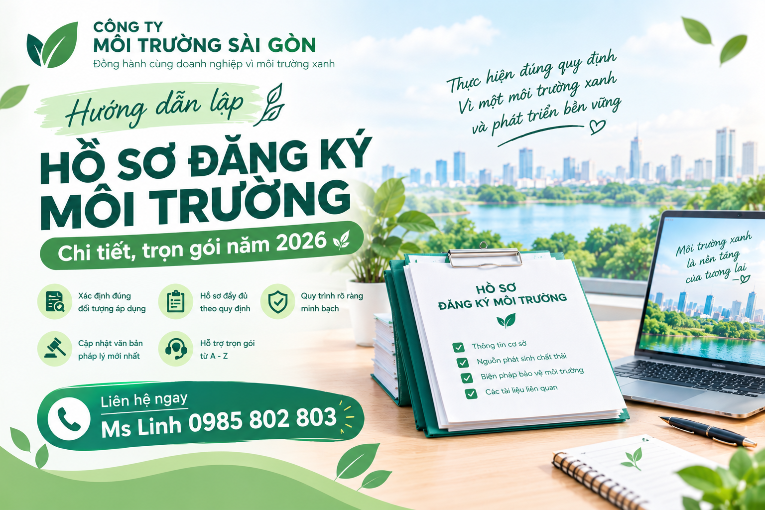 Hồ sơ đăng ký môi trường