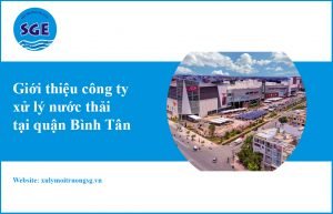 công ty xử lý nước thải tại quận Bình Tân