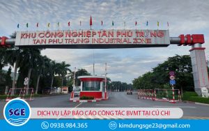 báo cáo công tác bvmt