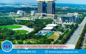 báo cáo công tác bảo vệ môi trường