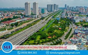 báo cáo công tác bảo vệ môi trường