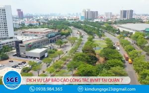 báo cáo công tác bảo vệ môi trường